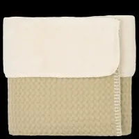 Ledikantdeken_wafel_teddy_Oslo_Olive__1