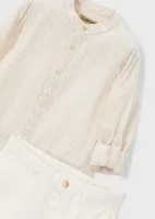 Linen_suiting_bermuda_set_Groen_3