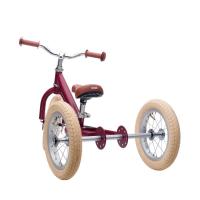 Loopfiets_steel_vintage_matt_red_driewiel__1