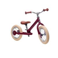 Loopfiets_steel_vintage_matt_red_driewiel__2