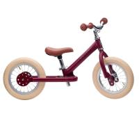 Loopfiets_steel_vintage_matt_red_driewiel__3