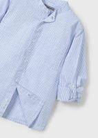 Ls_s_Mao_Collar_Shirt_Blauw_2