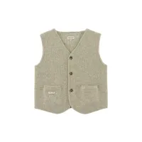Maurtis_Merino_Wool_Gilet___Light_Grey_Melange_Grijs_1