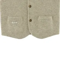 Maurtis_Merino_Wool_Gilet___Light_Grey_Melange_Grijs_4