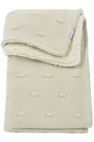 Meyco_ledikantdeken_Knots_Teddy_100x150_soft_sand_