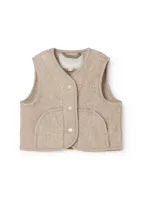 Ollas_Waistcoat_Muddy_Melange_Beige
