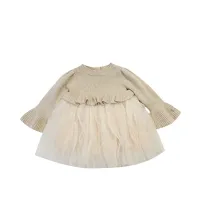 Paulien_Dress___Biscotti_Melange_Creme_1