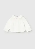 Plumeti_chiffon_blouse_Creme