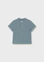 Polo_s_s_mao_neck_Naturel