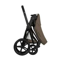 Priam_5_Black_chassis_en_Coconut_brown_bekleding_Bruin
