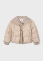Puffer_Jacket_Combined_Ribknit_Beige