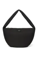 Puffy_Cross_Body_Bag_Black_Zwart