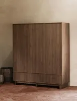 Quax_Kyo_Kast_XL_3drs_Walnut_Bruin