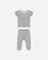 Ribbed_Short_Sleeve_Tee___Legging_Set_Blauw