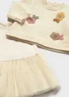 Tricot_tulle_Dress_Creme_2