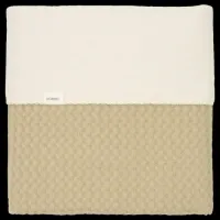 Wiegdeken_cotton_fleece_wafel_Amsterdam_Olive_