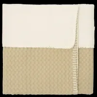 Wiegdeken_cotton_fleece_wafel_Amsterdam_Olive__1