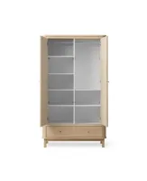 Wood_wardrobe_2_doors___Oak_Wit_1