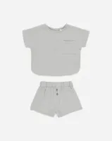 Woven_Boxy_Top___Short_Set_Blauw