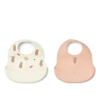 Ember_printed_Bib_2_pack_Wild_Child_Rosey_Roze