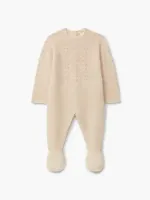Knitted_Babygrow_Beige