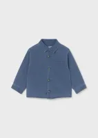 L_s_Denim_Shirt_Blauw