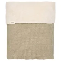 Ledikantdeken_teddy_Malaga_Sage_