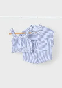 2_pcs_striped_blouse_Blauw