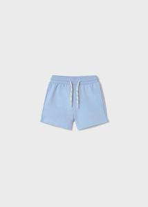 Basic_Fleece_Shorts_Blauw