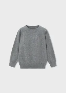 Basic_cotton_jumper_w__round_Grijs