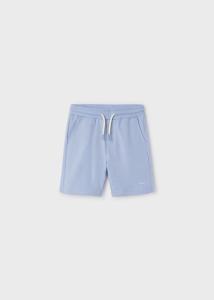 Basic_fleece_shorts_Blauw