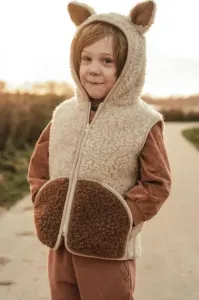 Bodywarmer_Ovi_Latte_Bruin