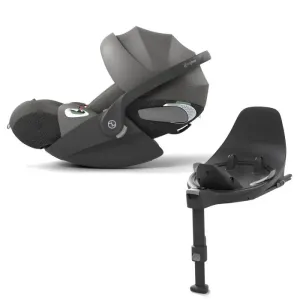 Cloud_T_I_size_Mirage_grey_met_Base_isofix_Zwart