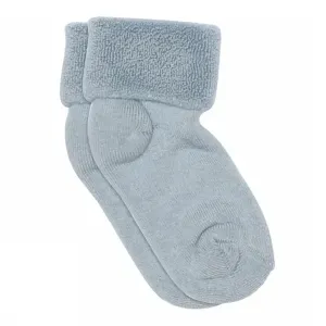 Cotton_Baby_Sock_Dusty_Blue_Blauw