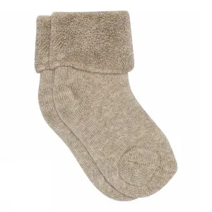 Cotton_Baby_Sock_Light_Brown_Melange_Beige