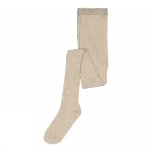 Cotton_Rib_Tights_Beige_Melange_Beige