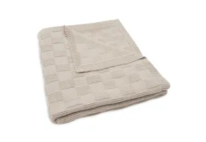 Deken_Ledikant_100x150cm_Box_Knit___Warm_Sand_