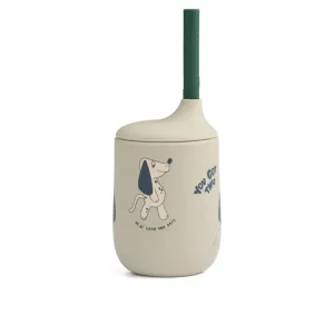 Ellis_Printed_Sippy_Dakota_Dog_Cup_230ml_Mist_Beige