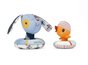 Jules_en_Gaspard_in_het_water_