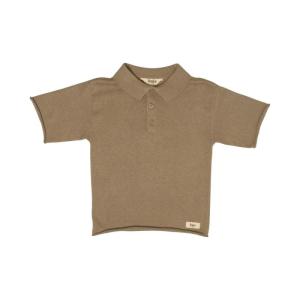 Knitted_Cashmere_Polo_Taupe_Bruin
