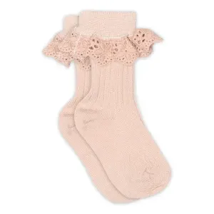 Lea_Socks_Lace_Rose_Dust_Roze