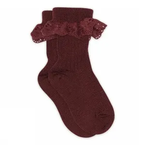 Lea_Socks_Lace_Wine_Red_Rood
