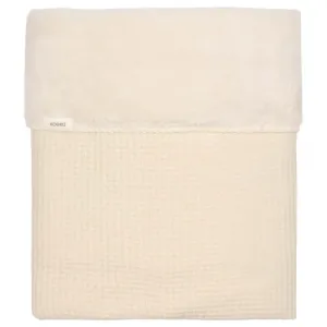Ledikantdeken_teddy_Malaga_Warm_White_
