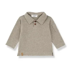 Longsleeve_Polo_Bruin