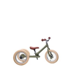 Loopfiets_steel_vintage_matt_green_driewiel_