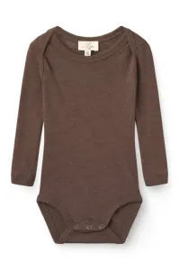 Merino_Romper_Bruin