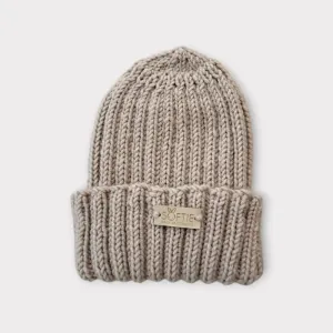 Merino_mutsje_beige_Beige