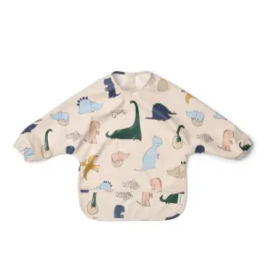 Merle_Printed_Cape_Bib_Dino_Roar_Sandy_Beige