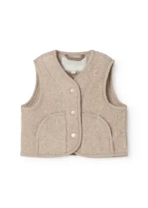 Ollas_Waistcoat_Muddy_Melange_Beige