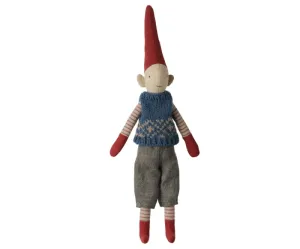 Pixy__Size_1___Boy___Blue_knitted_vest_